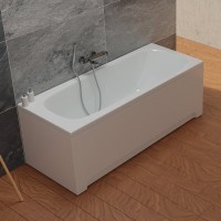 Акриловая ванна Ravak Septima 150x70 см, пристенная, белая, на ножках