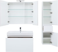 Мебель для ванной комнаты Aquanet Йорк 100 белая