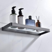 Полка под зеркало Abber Westen AA1759NG 40 см, стеклянная Полка под зеркало Abber Westen AA1759NG 40 см, стеклянная