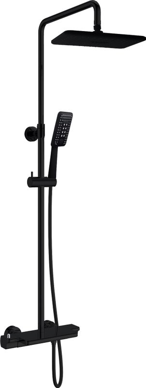 Душевая стойка AltroBagno Lamberto AltroBagnoLamberto030418MB матовая черная