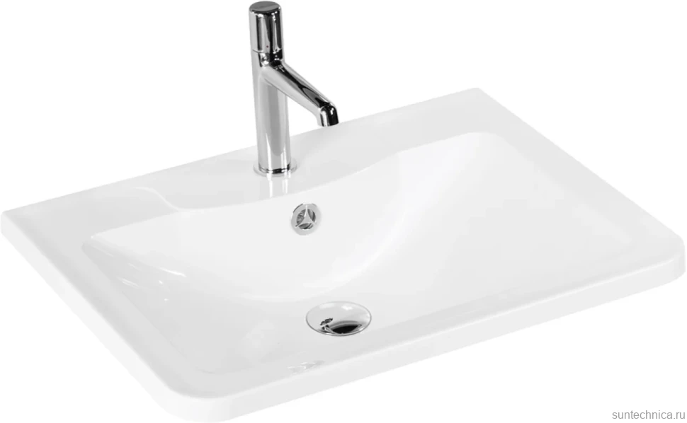 Мебель для ванной комнаты BelBagno Albano 70 подвесная, bianco lucido
