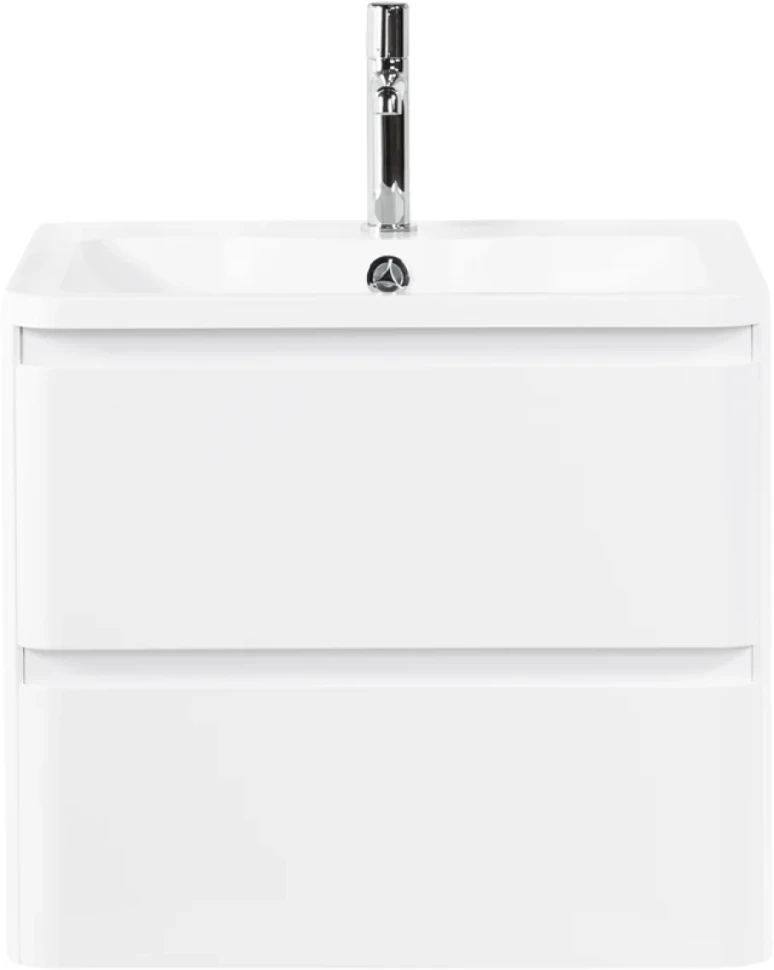 Мебель для ванной комнаты BelBagno Albano 70 подвесная, bianco lucido
