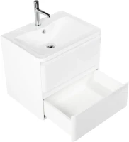 Мебель для ванной комнаты BelBagno Albano 70 подвесная, bianco lucido