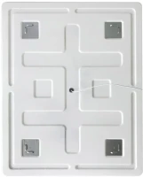 Мебель для ванной комнаты BelBagno Albano 70 подвесная, bianco lucido
