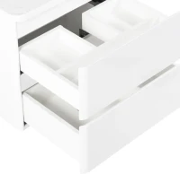 Мебель для ванной комнаты BelBagno Albano 70 подвесная, bianco lucido