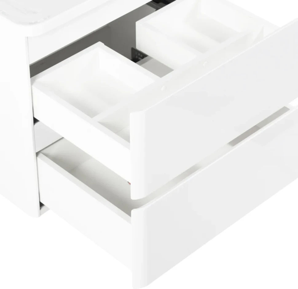 Мебель для ванной комнаты BelBagno Albano 70 подвесная, bianco lucido