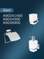 Крючок AM.PM Gem A9035600 глянцевый хром, на шурупах