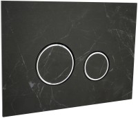 Комплект Lavinia Boho Унитаз подвесной Aveo Rimless 3306101R + Крышка-сиденье Aveo 33290600 с микролифтом + Инсталляция RelFix 38010010 + Кнопка RelFix 38050902 greek black