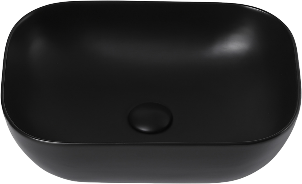 Накладная раковина Abber Rechteck AC2200MB матовая черная