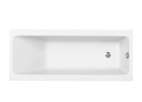 Акриловая ванна Cersanit Crea 64870 170x70 см, пристенная, белая, на ножках
