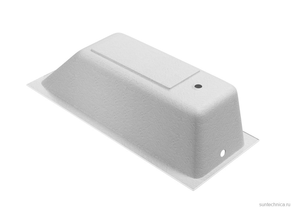 Акриловая ванна Cersanit Crea 64870 170x70 см, пристенная, белая, на ножках