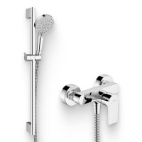 Душевой комплект Смеситель для душа Hansgrohe Rebris E 72650000 + Гарнитур Vernis Blend 26275000