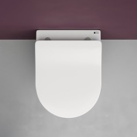 Комплект Унитаз подвесной Ceramicanova Play CN3001 с микролифтом, безободковый + Инсталляция VitrA V-Fix Core 732-5800-01 с кнопкой смыва Root R 740-2280 хром