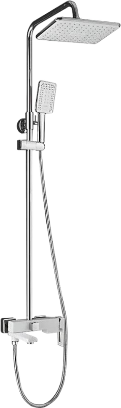 Душевая стойка Shevanik S9036F белый, хром