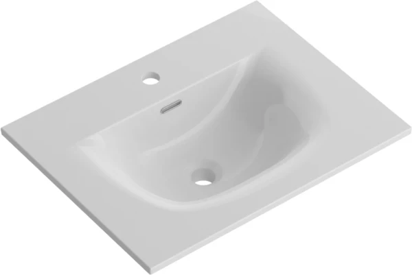 Мебельная раковина BelBagno BB-8099-60 глянцевая белая