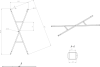 Акриловая ванна EUROLUX Miamika 180x70 см, пристенная, белая, с каркасом