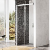 Душевая дверь в нишу Ravak Matrix MSD2-110 L Transparent, профиль сатин