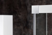 Душевая дверь в нишу Ravak Matrix MSD2-110 L Transparent, профиль сатин