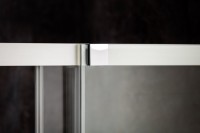 Душевая дверь в нишу Ravak Matrix MSD2-110 L Transparent, профиль сатин