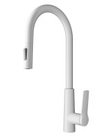 Смеситель для кухни Wonzon & Woghand WW-A20782-MW матовый белый
