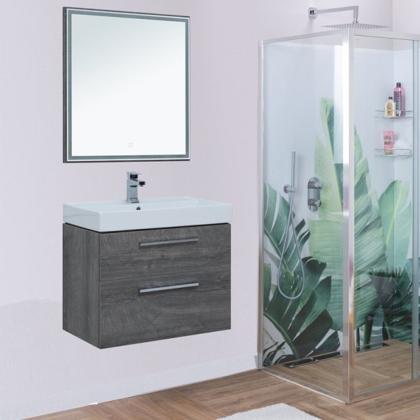 Тумба под раковину Aquanet Nova 75 дуб рошелье