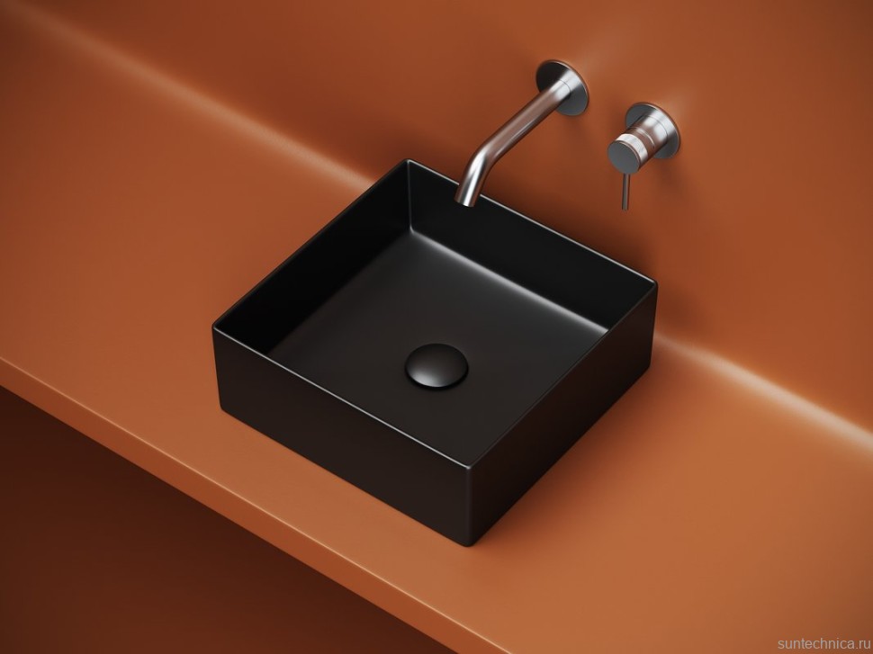 Накладная раковина Ceramicanova Element CN6068MB черная матовая