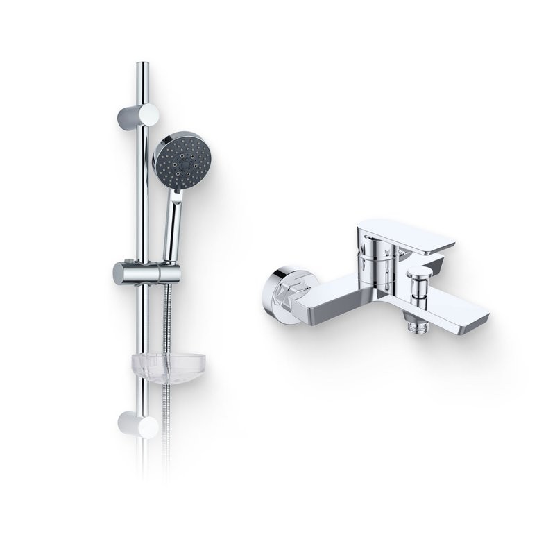 Душевой комплект Смеситель Agger Brilliant Brilliant A0310000 + Гарнитур Splash A022