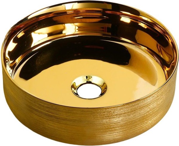 Накладная раковина Ceruttispa CR7044AS 36, золото