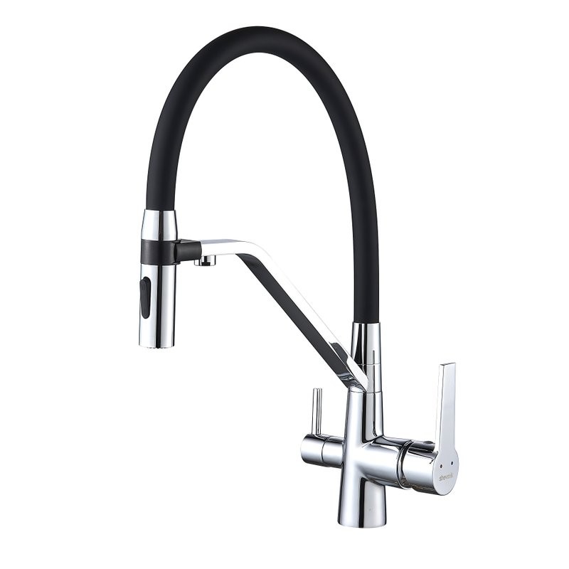 Смеситель для кухни Shevanik S278 хром