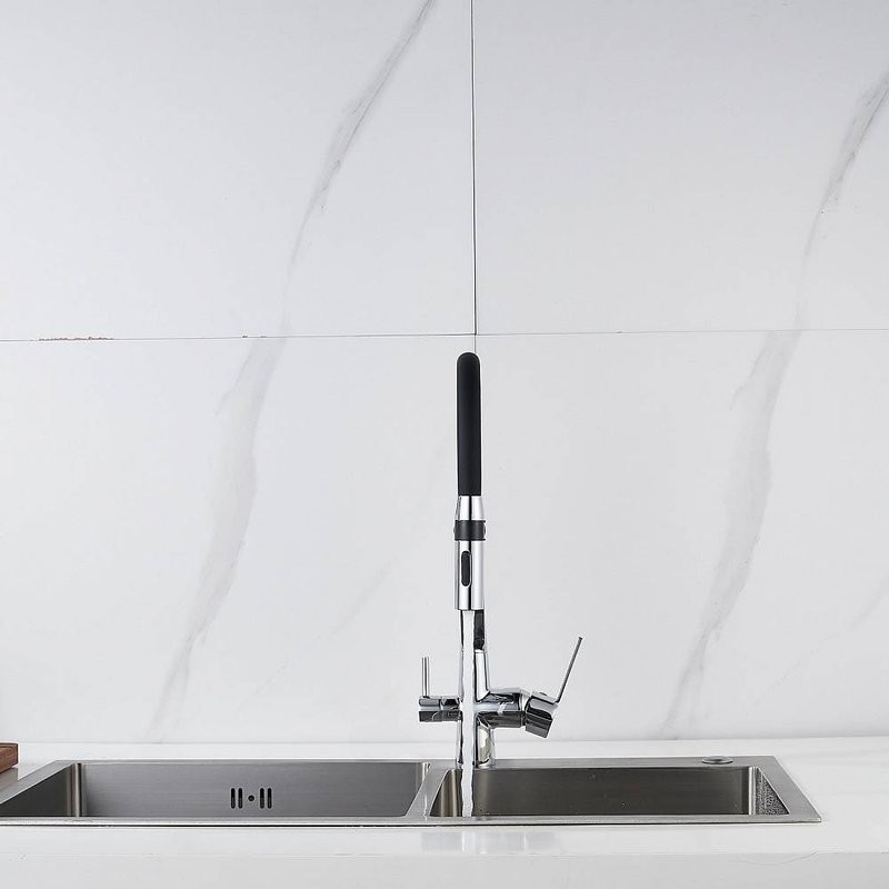 Смеситель для кухни Shevanik S278 хром