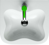 Раковина подвесная Laufen Florakids 8.1503.1.000.104.1 45 белая