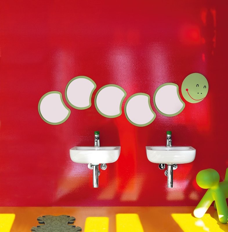 Раковина подвесная Laufen Florakids 8.1503.1.000.104.1 45 белая