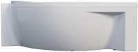 Акриловая ванна Marka One Ergonomika R 175x110 см, угловая, правая, пристенная, белая, асимметричная, с каркасом