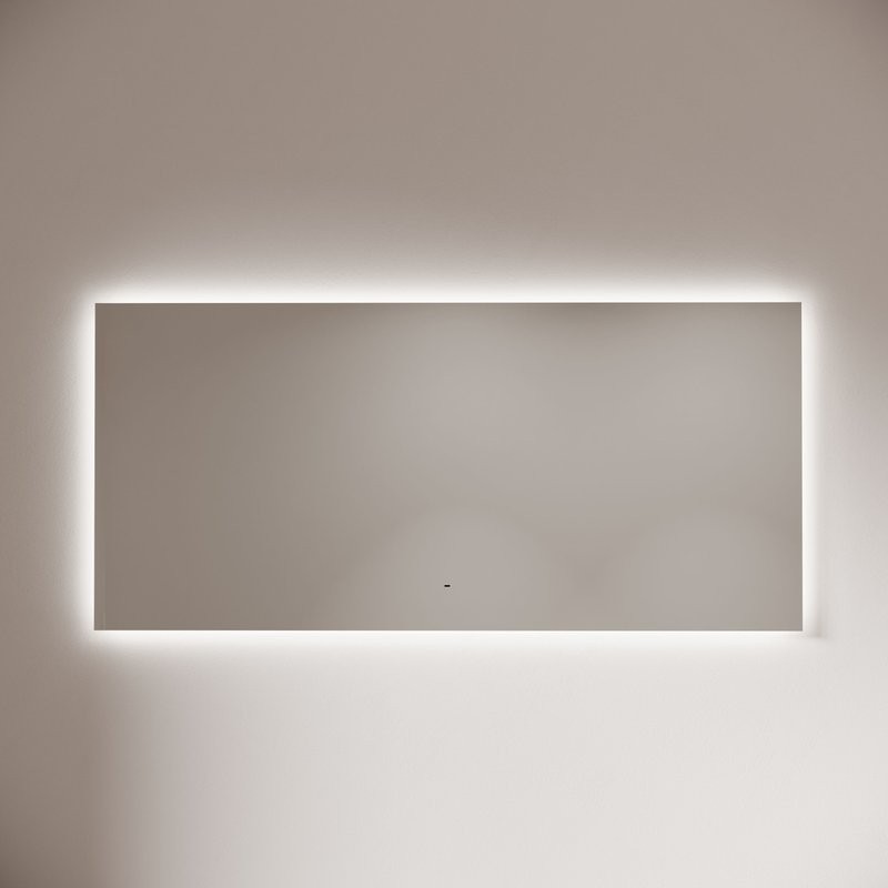 Зеркало для ванной комнаты Sancos Square 1600х800 с подсветкой, SQ1600