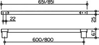 Полотенцедержатель Keuco Plan 14901 хром Полотенцедержатель Keuco Plan 14901 хром