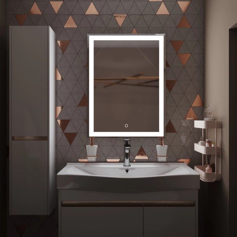 Зеркало Mixline Минио 60 с подсветкой