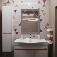 Зеркало Mixline Минио 60 с подсветкой