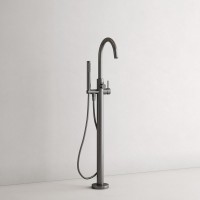 Смеситель для ванны напольный Sancos Etna, вороненая сталь, SC9009GG Смеситель для ванны напольный Sancos Etna, вороненая сталь, SC9009GG