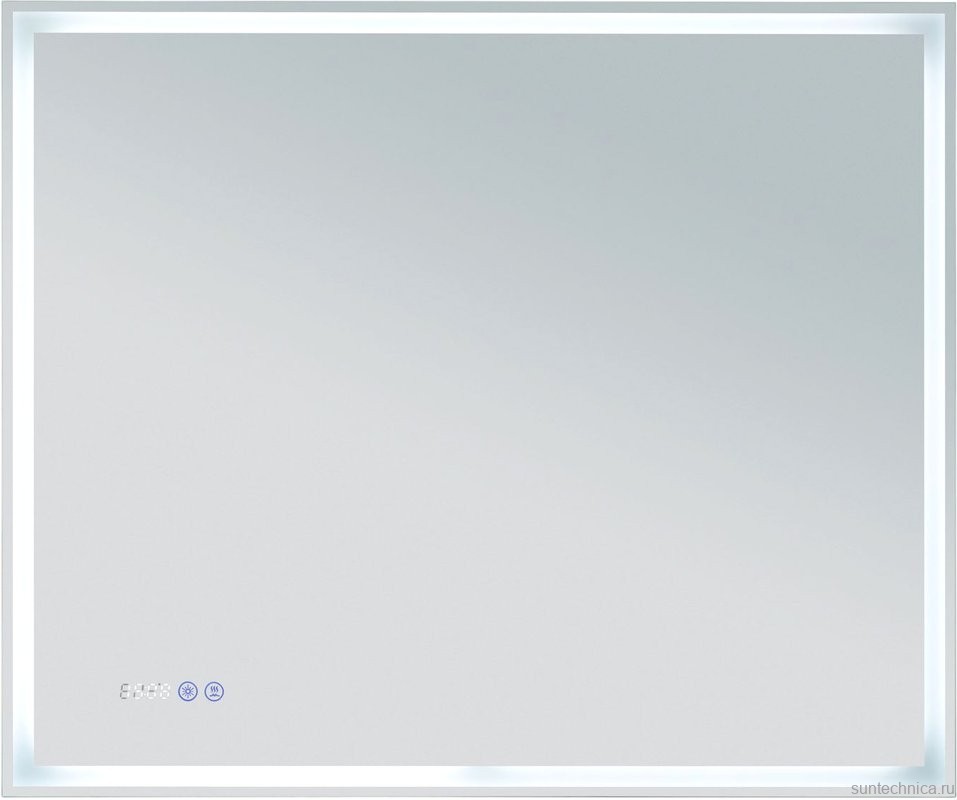 Мебель для ванной комнаты Aquanet Ирис new 90 напольная, 2 ящика, белая глянцевая