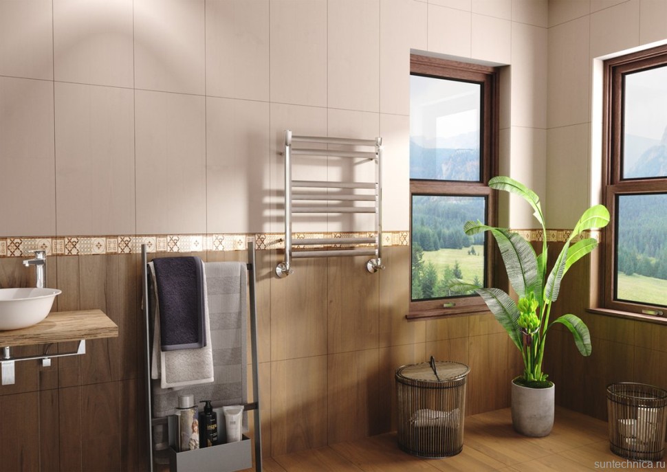 Полотенцесушитель водяной Lemark Mars П7 50x60