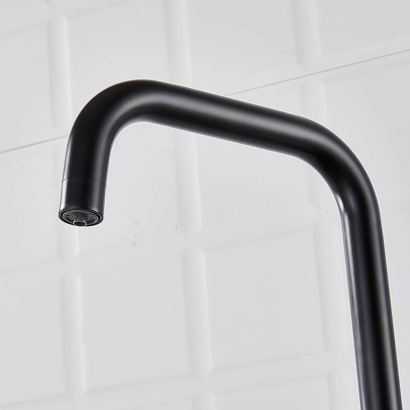 Смеситель для кухни с подключением фильтра Shevanik S528H, черный