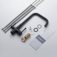 Смеситель для кухни с подключением фильтра Shevanik S528H, черный Смеситель для кухни с подключением фильтра Shevanik S528H, черный