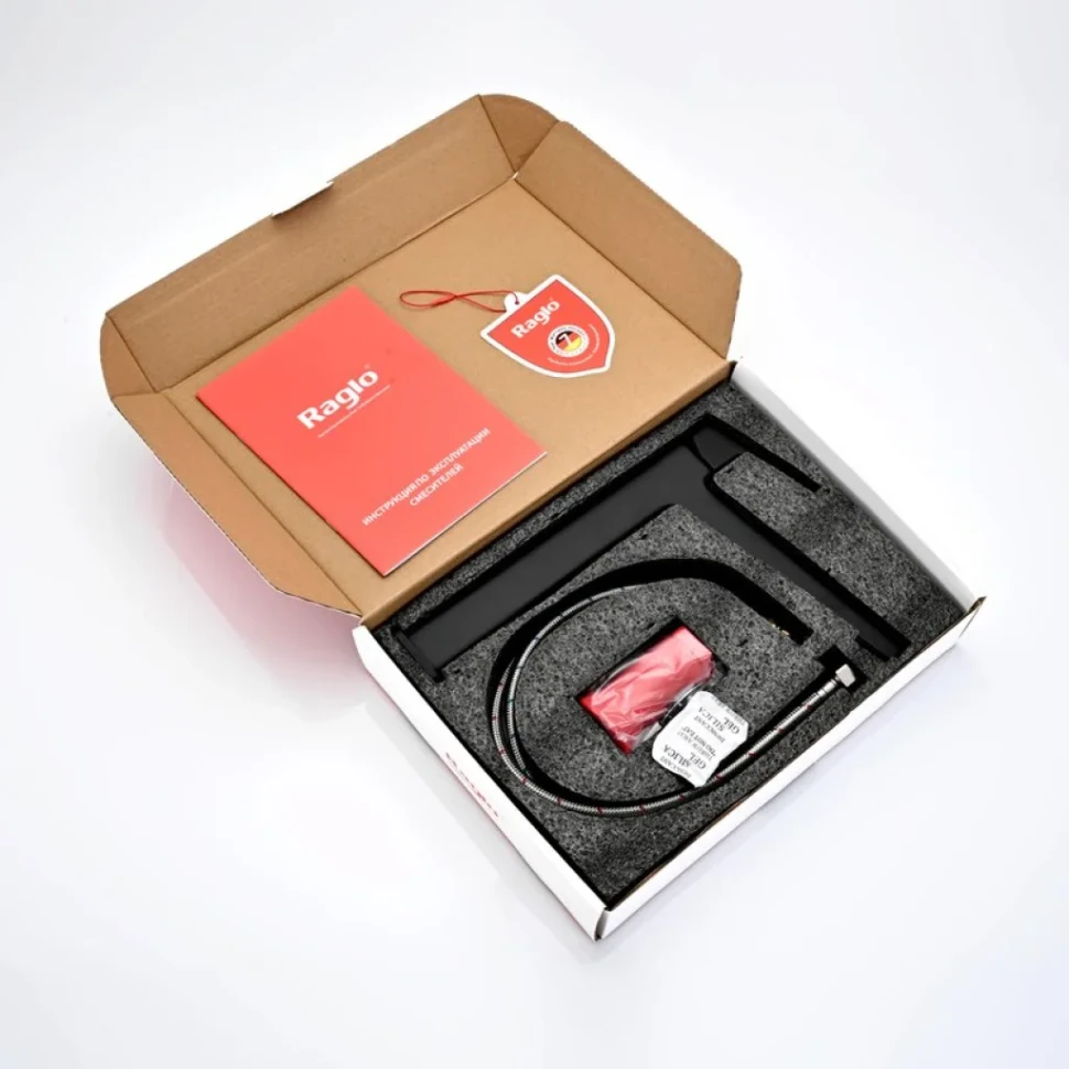 Смеситель для раковины Raglo R30.15.06, черный
