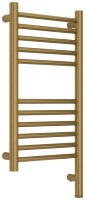 Полотенцесушитель электрический Сунержа Богема 3.1 051-6005-6030 70x35 см, подключение справа, состаренная латунь, лесенка