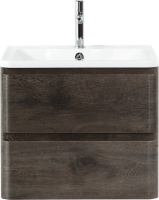 Тумба с раковиной BelBagno Albano 70 подвесная, rovere nature grigio