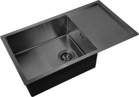 Мойка кухонная Zorg Inox PVD 7844 grafit