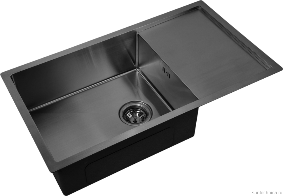 Мойка кухонная Zorg Inox PVD 7844 grafit