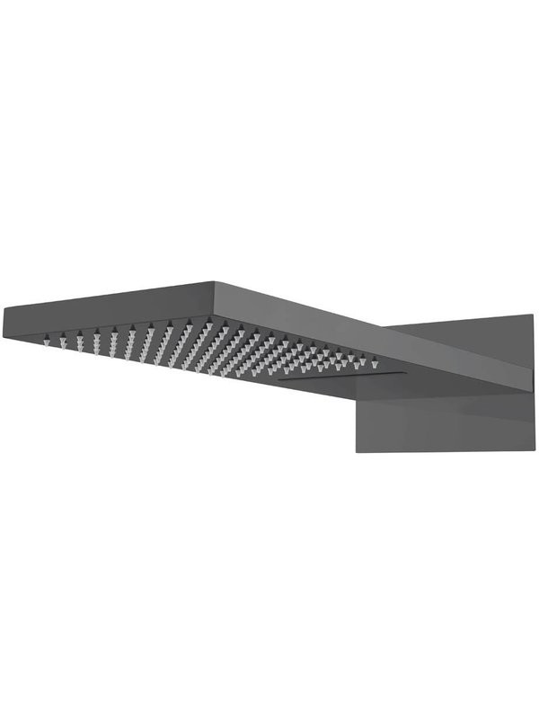 Верхний душ Boheme Fusion 419-2-SGM С ВНУТРЕННЕЙ ЧАСТЬЮ, с каскадом, глянцевый графит