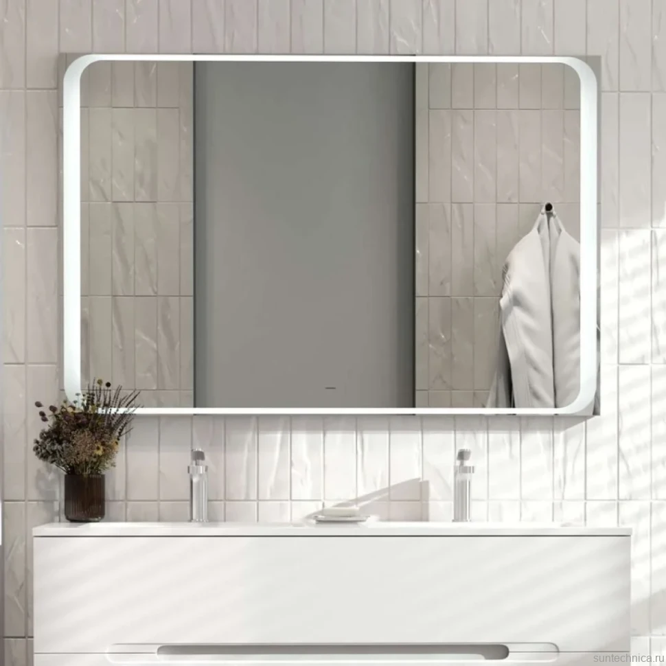 Зеркало Jorno Modul 120, с подсветкой
