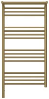 Полотенцесушитель электрический Сунержа Богема 3.1 32-6006-1050 110x55 см, подключение слева, золотой шелк, лесенка, с полкой